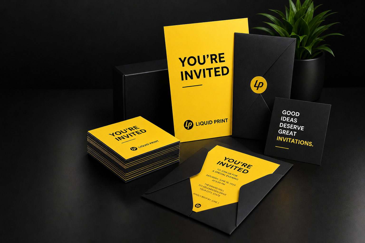 Wedding and event invitations